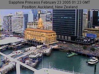 Sapphire Princess in Auckland
