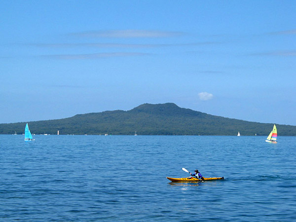 Остров-вулкан Rangitoto, Takapuna, Auckland, New Zealand