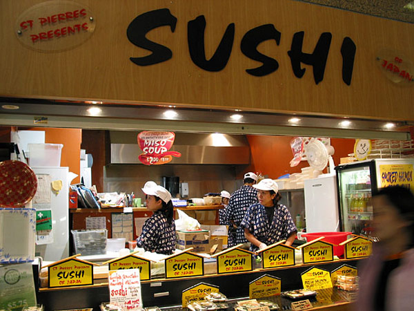 Здесь делают хорошее Sushi, Auckland, New Zealand