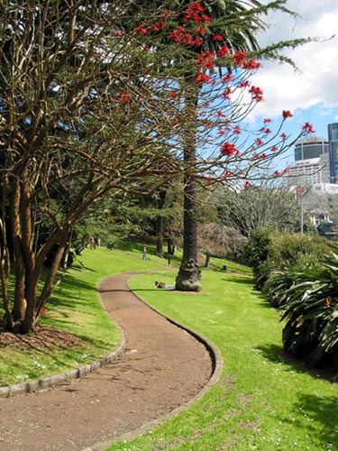 Тропинки Альберт Парка, Auckland, New Zealand