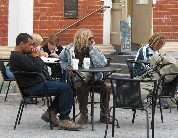 Романтики, Cathedral Square, Christchurch, New Zealand