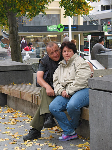 Па энд Ма ин Крайстчерч, Cathedral Square, Christchurch, New Zealand