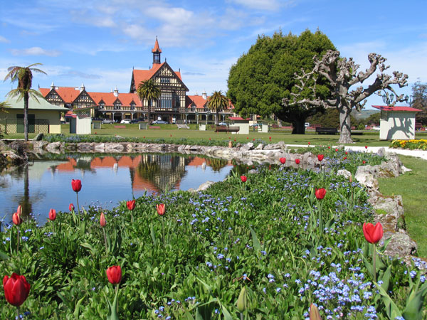 Музей Роторуа, Government Gardens, Rotorua, New Zealand