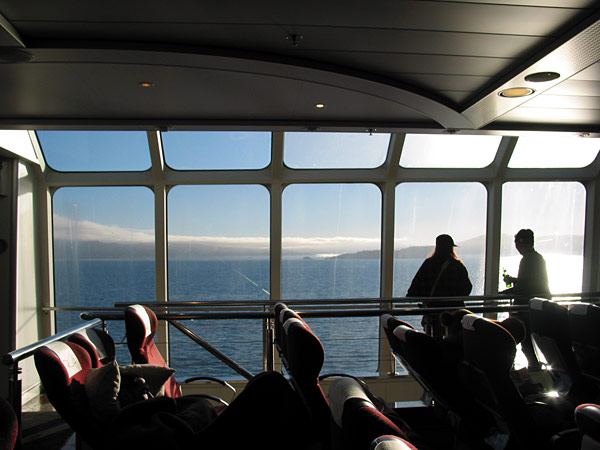 The Lynx. Паром Веллингтон - Пиктон, Cook Strait, New Zealand
