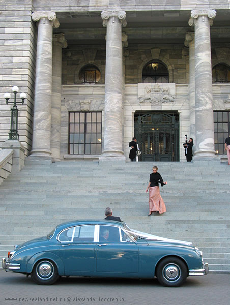 Свадьба у Парламента, Wellington, New Zealand