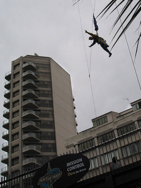 Приземление Sky Jump, Окленд, Новая Зеландия (Auckland, New Zealand)