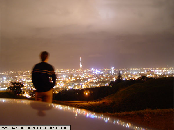 Ночной Окленд Ночной Окленд, Mt Eden, Окленд, Новая Зеландия (Mt Eden, Auckland, New Zealand)